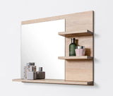 Bathroom Mirror with Shelves