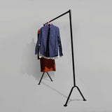 Single Pole Cloth Hanging Stand Open Wardrobe 5 Feet Stand