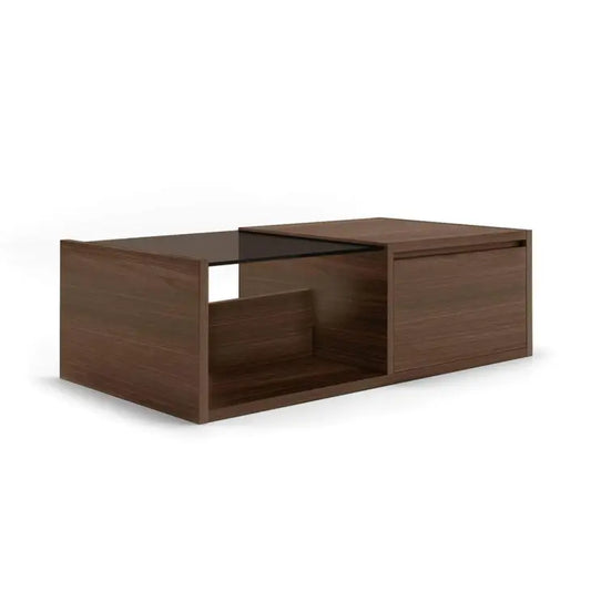 Elegant Brown Coffee Table - Contemporary Design