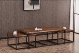 Hensley 3 Piece Coffee Table and Nesting Tables Set