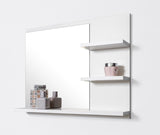 Bathroom Mirror with Shelves