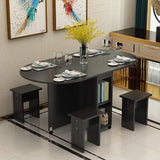 SleekFold Foldable Dining Table and Chairs Set