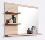 Bathroom Mirror with Shelves